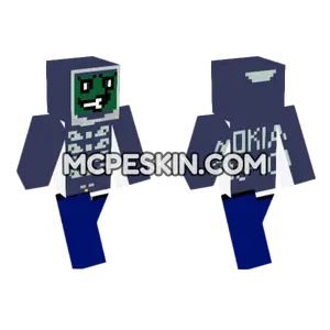 Nokia 3310 Minecraft Bedrock skin
