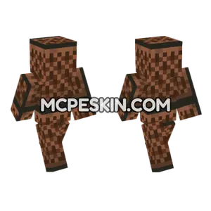 Note Block Skin Minecraft Bedrock skin