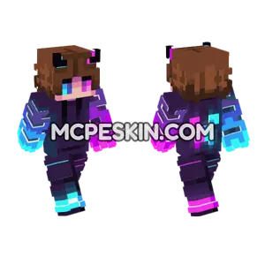 Nova Suit Minecraft Bedrock skin