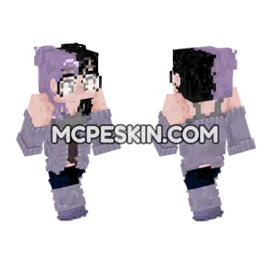 Nyxissick Gothic Outfit Minecraft Bedrock skin