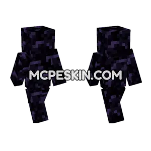 Obsidian Block Skin Minecraft Bedrock skin