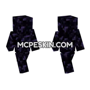 Obsidian Skin Minecraft Bedrock skin
