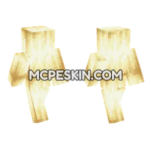 Ochre Froglight Side Minecraft Bedrock skin