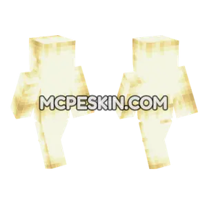 Ochre Froglight Top Minecraft Bedrock skin