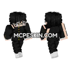 Okarun Skin Minecraft Bedrock skin