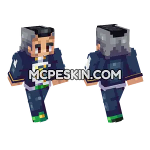 Okuyasu Nijimura Minecraft Bedrock skin