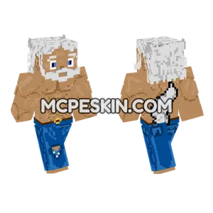 Old Lobo Minecraft Bedrock skin