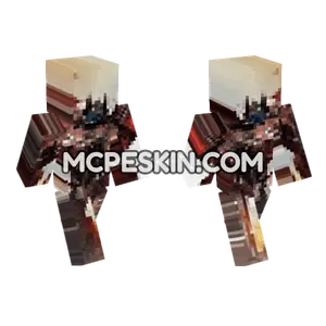 Optimus Prime Skin Minecraft Bedrock skin