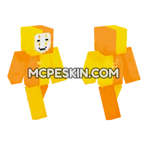 Orange and Yellow Jester
