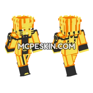 Orange Cat Boy Minecraft Bedrock skin