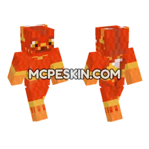 Orange Fox Skin Minecraft Bedrock skin