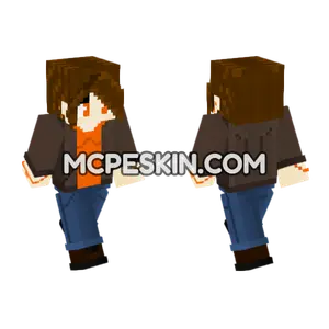 Orange Vest Girl