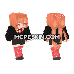 Osana Najimi Mission Mode Outfit Minecraft Bedrock skin