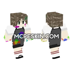 Painter Leo Minecraft Bedrock skin