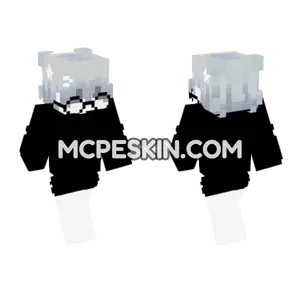Pale Winter Girl Minecraft Bedrock skin