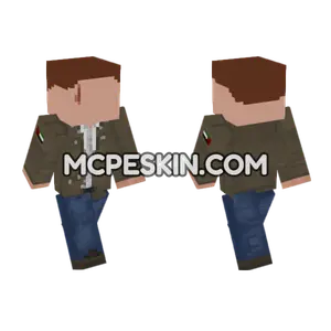 Palestinian Miles Upshur Minecraft Bedrock skin