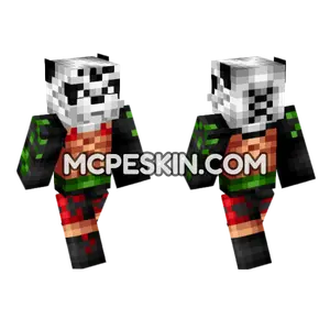 Pandaman Minecraft Bedrock skin