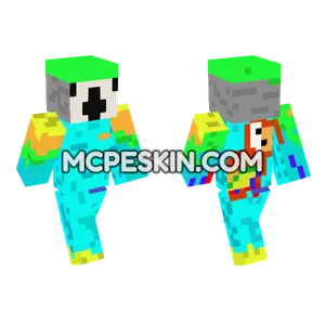 Parrot Skin Minecraft Bedrock skin