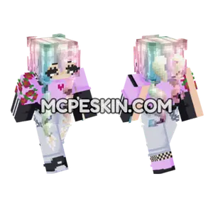 Pastel Hair Girl