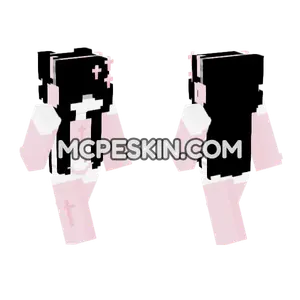Pastel Pink Aesthetic Outfit Minecraft Bedrock skin
