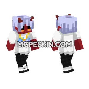 Paul The Snowman Minecraft Bedrock skin