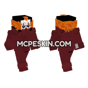 Pennywise Bloody It Minecraft Bedrock skin