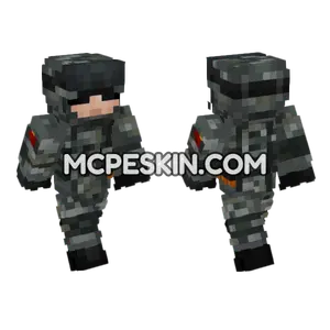 Peoples Liberation Army Soldier Minecraft Bedrock skin