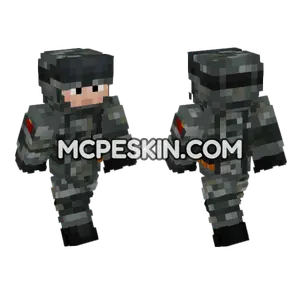 Peoples Liberation Army Soldier Minecraft Bedrock skin