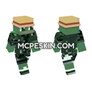 Pepe2 Skin Minecraft Bedrock skin