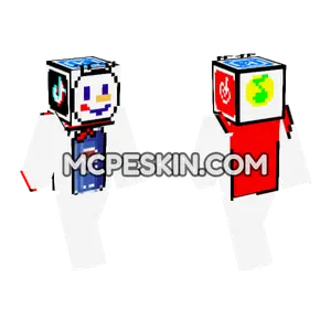 Pepsi Can Character Minecraft Bedrock skin