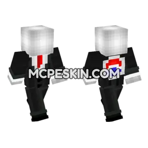 Pepsi Man Skin Minecraft Bedrock skin