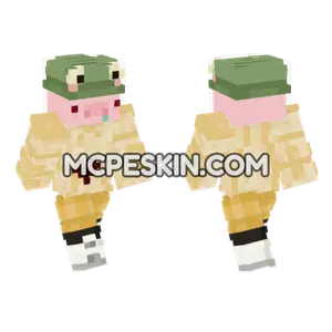 Pigzfrog Skin Minecraft Bedrock skin