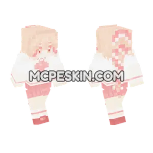 Pink and White Outfit