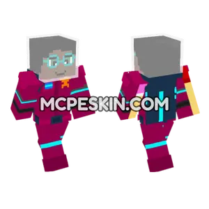 Pink Astronaut Suit
