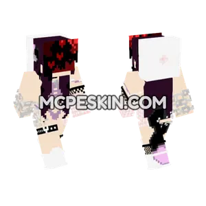 Pink Bikini Outfit Minecraft Bedrock skin