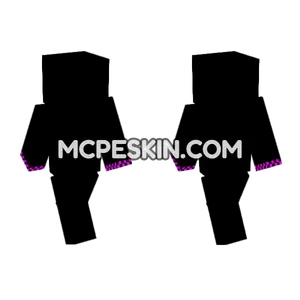 Pink Black Squares Minecraft Bedrock skin