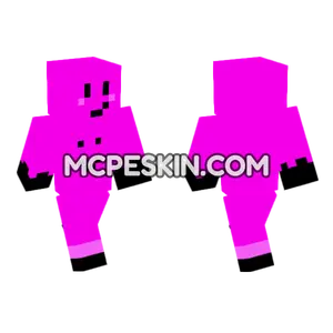 Pink Blob Monster