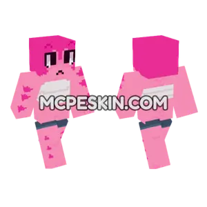 Pink Blob Monster