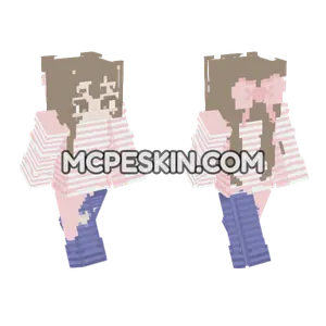 Pink Bow Dress Girl
