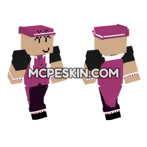 Pink Buttoned Vest
