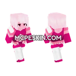 Pink Diamond Outfit Minecraft Bedrock skin
