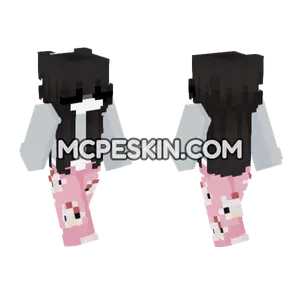 Pink Dreams New 1 Minecraft Bedrock skin