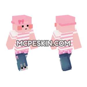 Pink Dreams Skin 11 Minecraft Bedrock skin