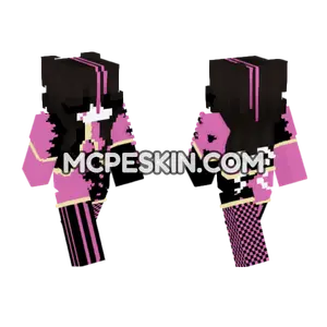 Pink Goth Dress