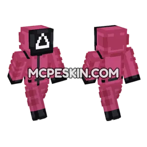 Pink Guard Skin Minecraft Bedrock skin