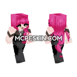Pink Haired Girl Outfit