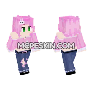 Pink Haired Girl Outfit