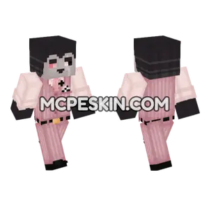 Pink Hoodie Wolf
