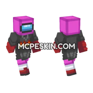 Pink Imposter Skin Minecraft Bedrock skin