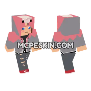 Pink Jacket Girl